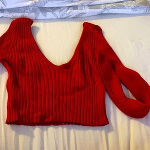Long Sleeve Crop Top